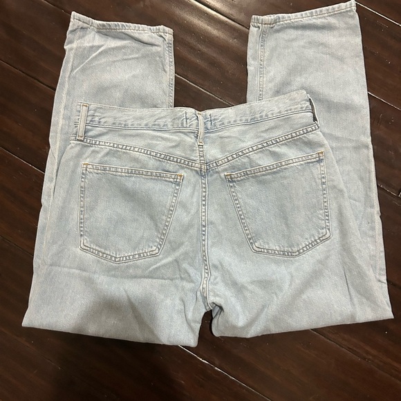 Agolde Women's Button Fly Denim Size 28 Slouchy Soft Jeans - Picture 4 of 6